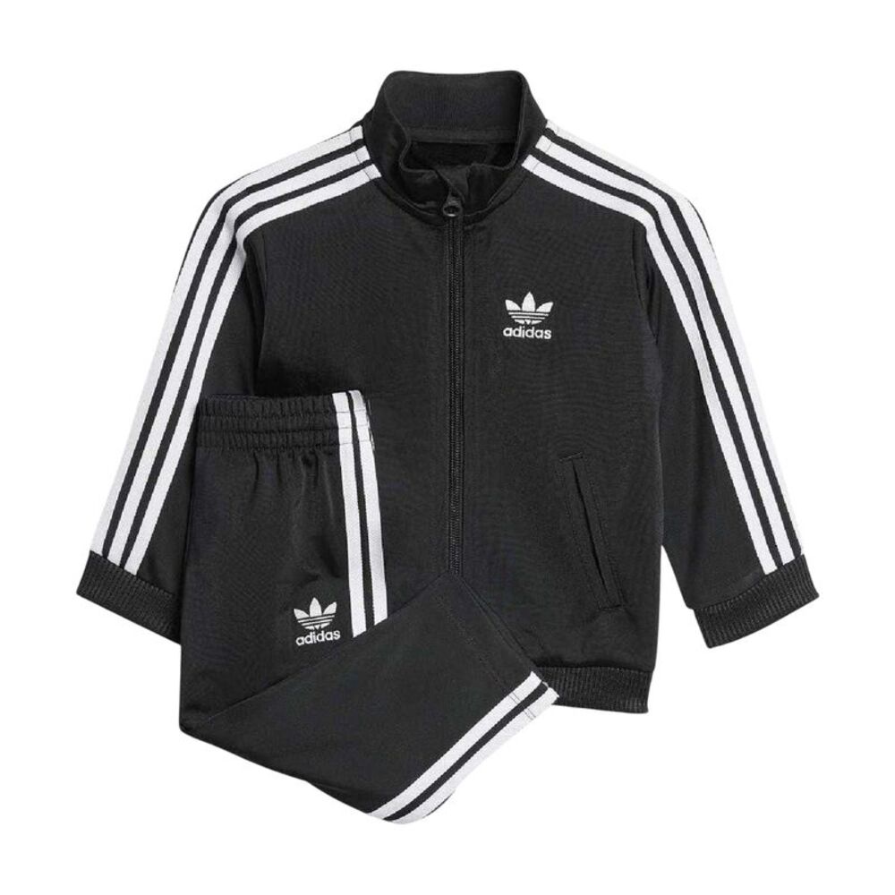 Adidas Childrens/Kids Firebird Tracksuit / Black